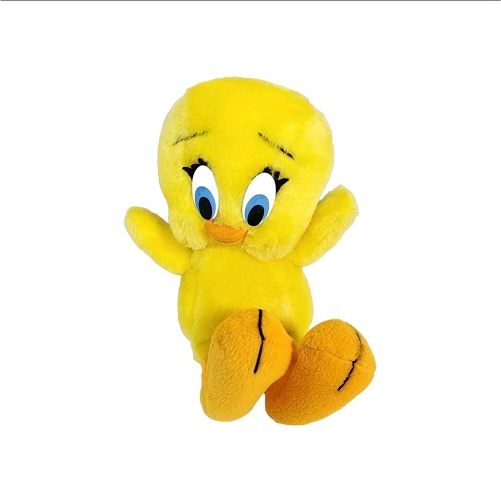 Vintage 1993 Tweety Bird Plush Toy Looney Tunes Official Warner Bros Collectible